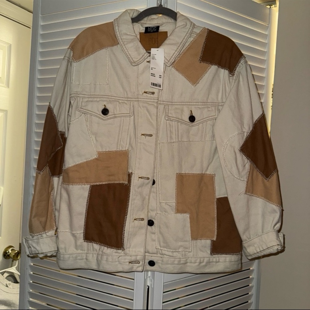 BDG Patchwork Trucker Jacket - Picture 2 of 5